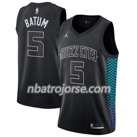 Män Charlotte Hornet Nicolas Batum 5 Jordan Brand City Edition Swingman